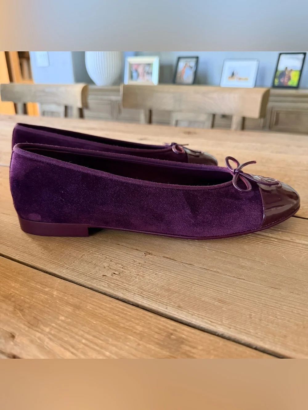 CHANEL Ballet Flats Burgundy 2026